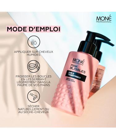 MON PROFESSIONAL - Curly hair cream definition of curls and wavy hair - For curly or wavy hair - Expression and hydration of strands - Fine or thick hair - 150 ml - Buy Online on GoSupps.com