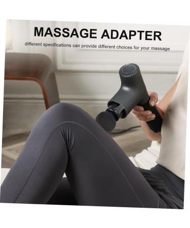 Healvian Cordless Deep Tissue Massage Head Set | Percussion Massage Device for Muscle Relief - Handheld Wireless Fitness Massage Ball - Buy Online on GoSupps.com
