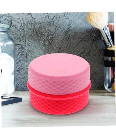 minkissy 1 Set Cream box cream jar with sealed lid silicone cream jar travel container for cream face cream pot silicone makeup containers salve jar Storage Box Miss Silica gel lips 6.5X6.5X4.5CM Pink - Buy Online on GoSupps.com