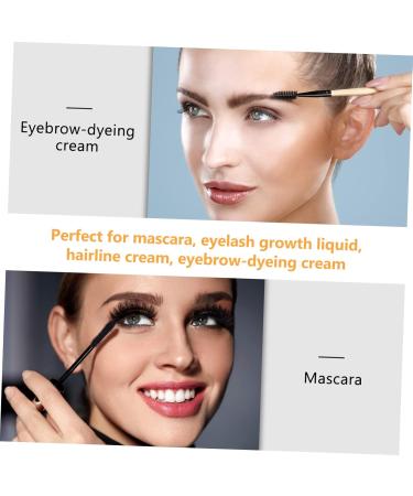 DOITOOL 10pcs Eyelash Tube Empty Eyeliner Tubes Mascara Bottle Eyelash Brush Tubes Tubing Bulk White Plastic - Buy Online on GoSupps.com