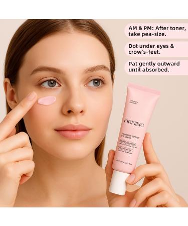 Mtmult Eye Cream Anti Aging Salmon DNA PDRN Pink Peptide Skin Care with 5% Niacinamide Retinol Peptides Sodium Hyaluronate | Eye Treatment for Fine Lines Dark Circles | 1.01fl.oz - Buy Online on GoSupps.com