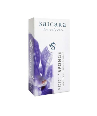 Saicara Foot Sponge - Synthetic pumice sponge for the care and cleaning of feet hands and elbows