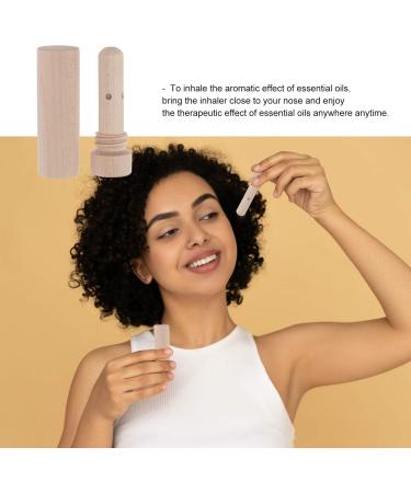 Buy Wooden Essential Oil Nasal Inhalers - Empty Fragrance Oil Sticks for Aromatherapy | International Shipping Available - Buy Online on GoSupps.com