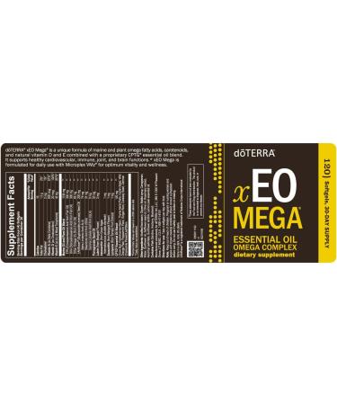 doTERRA xEO Mega - 120 Capsules - Buy Online on GoSupps.com
