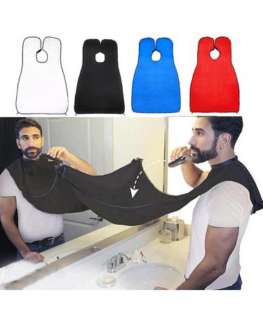 Harilla 6x Bib Apron Hair Catcher - Non Stick Grooming Cape with Suction Cups | Blue - Perfect for Shaving & Haircuts - International Shipping Available - Buy Online on GoSupps.com