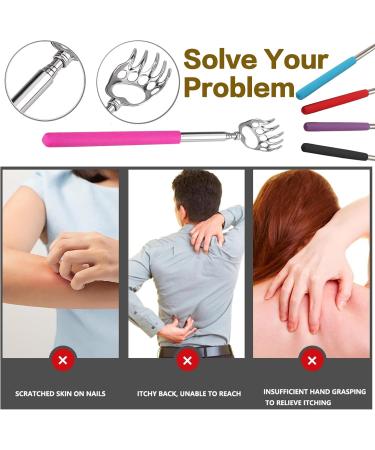 Premium Wooden Massage Roller - Fascia Stick with Handle for Neck Legs Back & Body Relief - Buy Online on GoSupps.com