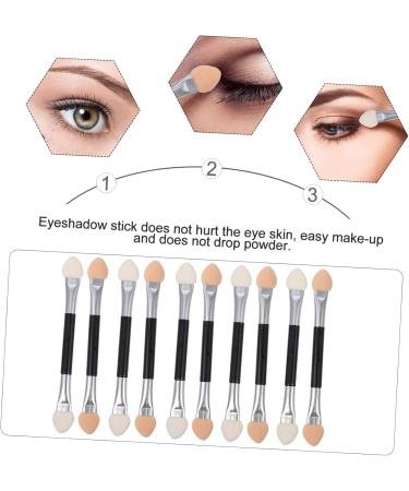 Beavorty 60 pcs Latex Eye Shadow Stick eye makeup sponge tipped makeup brush make up 7.5cmx3pcs Assorted Colorx3pcs - Buy Online on GoSupps.com