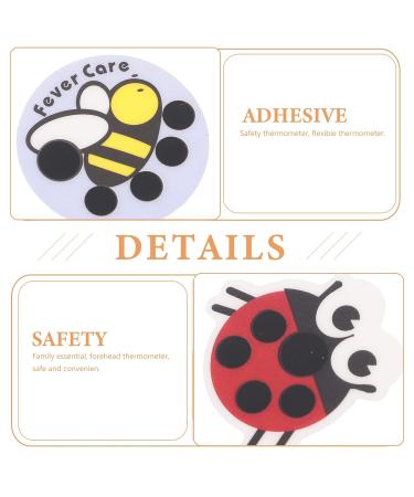FOMIYES Forehead Temperature Stickers - 9Pcs Cartoon Fever Patch for Kids & Adults - Buy Online on GoSupps.com