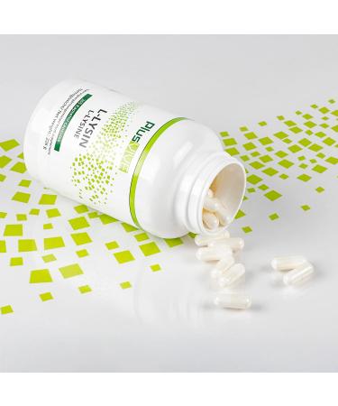 Plusvive L-Lysine 365 Capsules - High Dose 1000mg Vegan Lab Tested Fermentation-Sourced | International Shipping Available - Buy Online on GoSupps.com
