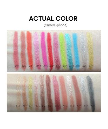 Quxunzzz Matte Nude Eyeshadow Stick - Long-Lasting Smoky Eye Makeup | Quick-Drying Sparkling Shadow & Liner Combo - Smooth & Brilliant Finish - Buy Online on GoSupps.com