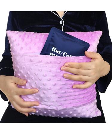 Hysterectomy Tummy Recovery Pillow, Post Abdominal Protector with Pocket Cough Cushion Surgical Gifts for Endometriosis Hernia C Section Bypass Surgery for Women Lavender