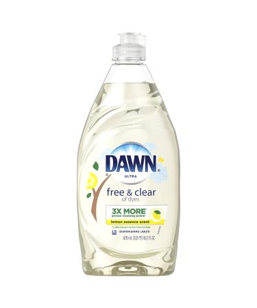 Dawn Ultra Pure Essentials Dishwashing Liquid, Lemon Essence, 16.2 Fl Oz 16.2 Fl Oz (Pack of 1) - Buy Online on GoSupps.com