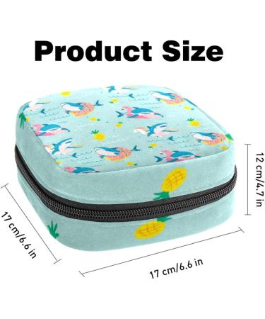 Shop Women s Binding-Up Bags & Accessories | Flamingo Swimming Ring Shark Designs Menstrual Pad Pocket & More Ideal for School & Office! - Buy Online on GoSupps.com