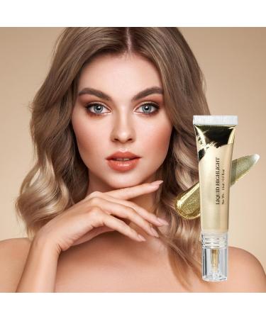 Glow Liquid Highlighter | Non-Greasy Glow Liquid Foundation Multifunctional Face Makeup Accessories For Dry Skin Oily Skin Sensitive Skin Combination Skin Hersil 3 - Buy Online on GoSupps.com