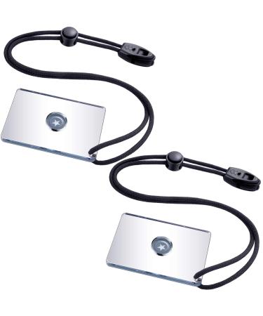 Jetec 2 Pieces Signal Mirror Survival Reflective Mirror 2 x 3 Inch Send Remotely PFD Mirrors Outdoor Survival Signal Mirror Survival Technologies Small Signal Mirror for Backpacking - Buy Online on GoSupps.com