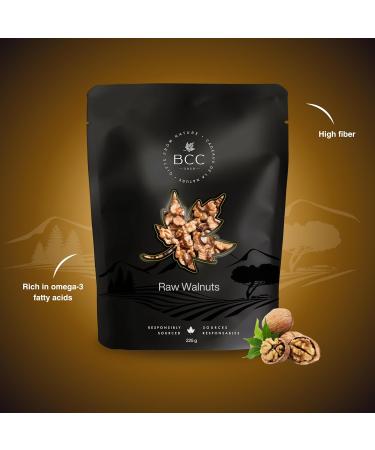 Whole Raw Pecans Premium Quality Non-GMO Gluten-Free Naturally Buttery and Crunchy Nuts for Snacking Cooking and Baking No Additives or Preservatives (225 g) - Buy Online on GoSupps.com