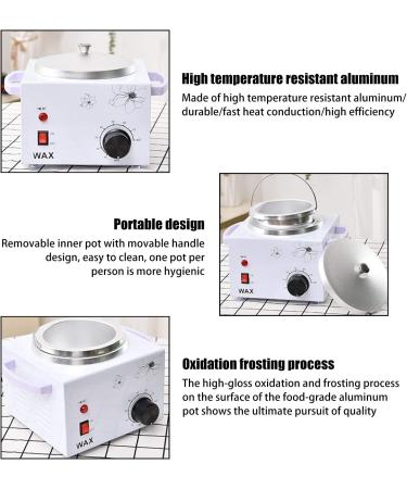 Professional Wax Warmer for Hair Removal | Adjustable Temperature Electrical Wax Melter | Salon-Quality Depilatory Roller for Men & Women - Buy Online on GoSupps.com
