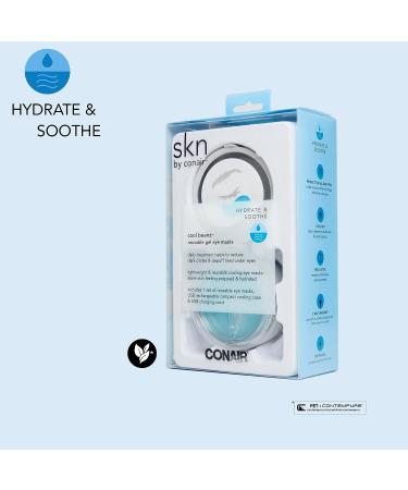 SKN by Conair Cool Beanz Reusable Under Eye Patches | Cooling Eye Mask for Dark Circles & Puffiness | Refresh Tired Eyes - Buy Online on GoSupps.com