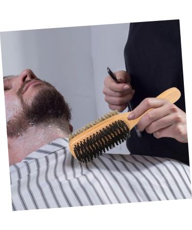 Beavorty Double-Sided Beard Brush & Cosmetics Kit | Men's Grooming Set | European Beech Comb Gift for Men | 23x5.8x4.5cm - Buy Online on GoSupps.com
