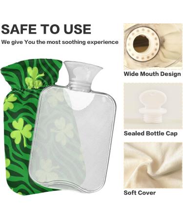 Naanle Kleeblatt 2L Heat Bottle - Warm & Cold Therapy for Pain Relief | Large Warm-Up Bag for Bed Hands Feet - Buy Online on GoSupps.com