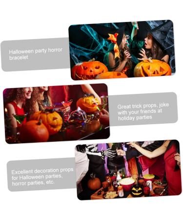 Abaodam 200 Pcs Simulated Maggot Prank Joke Toys Game Tossing Toys Live Wax Worms Party Toys April Fools Day Tricks Disgusting Maggot Models Party Prank Props Fake Soft Rubber Plastic - Buy Online on GoSupps.com