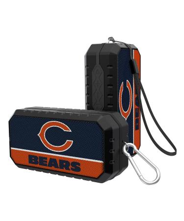 Strategic Printing Chicago Bears End Zone Water Resistant Bluetooth Speaker, One Size