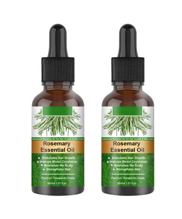 Rosemary Hair Growth Oil Rosemary Essential Oil Rosemary Oil for Hair Growth & Skin Care Stimulates Hair Growth Strengthens Hair Nourishes Scalp Rid of Itchy and Dry Scalp for All Hair Types 30ml 1