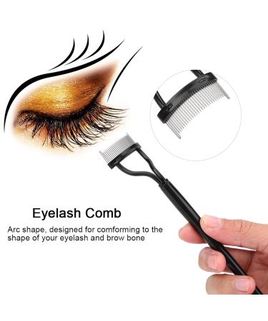 Professional Arc-Shaped Eyelash Comb | Smooth Long Eyelashes & Eyebrows | Best Makeup Tool for Beauty - Buy Online on GoSupps.com
