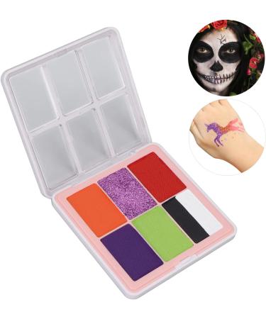  YIZISECCE Children's face painting kit 6 grids cosmetic pigments for the body cosplay/craft party - Buy Online on GoSupps.com