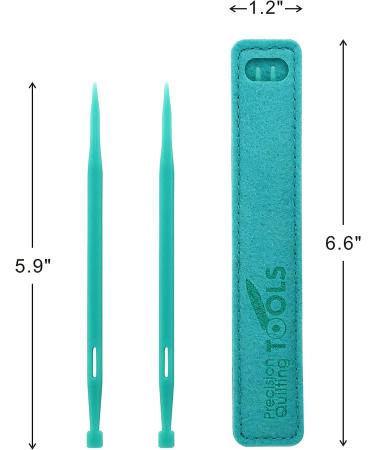 2Pcs Purple Thang Multifunctional Sewing Kit Tools for Precision Quilting - Green Color - Buy Online on GoSupps.com