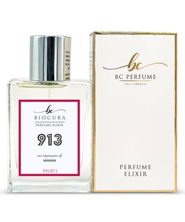 BC Perfume 913 Inspired by Mmmm For Women & Men Fragrance Dupes Eau de Parfum Bottle 1.7 Fl Oz/50ml