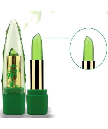 Lip Balm Organic Aloe Vera Lipstick Lips Moisturizer Long Lasting Nutritious Soothing Lip Balm Magic Temperature Colour Changing Lip Gloss Lipstick Lip Care (Pink 2) Pink 2 - Buy Online on GoSupps.com