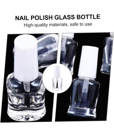  FRCOLOR FRCOLOR 20 Pcs Clear Glass Nail Polish Bottles Nail Polish Bottles Nail Polish Accessories Clear Nail Gel Bottle - Buy Online on GoSupps.com