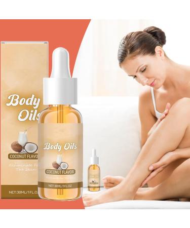 Moisturizing Body Oil Nourishing Skin Oil 30ml - Non-Greasy Moisturizing Fluid with 5 Fragrances for Daily Use at Home Bathroom Beach Evening Mature Skin Men and Women After Shower - Buy Online on GoSupps.com