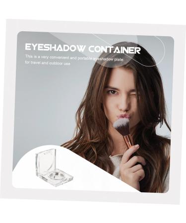 Ipetboom Makeup Eyeshadow 18 Pcs Eye Shadow Box Eyeshadow Plastic Trays Cosmetics Mini Eye Shadow Case up Filling Travel 4.2x1.5cmx3pcs As Shownx3pcs - Buy Online on GoSupps.com