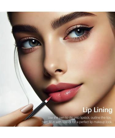 100PCS Black Disposable Eyeliner Brushes - Ideal for Eyeliners Lip Liners Eye Makeup & Detail Painting | International Shipping Available - Buy Online on GoSupps.com