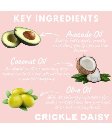 Hydrating Lip Treat Balm - Avocado Olive & Coconut Oils for Soft Lips - Marshmallow Scented Moisturizer - 0.7oz - Buy Online on GoSupps.com