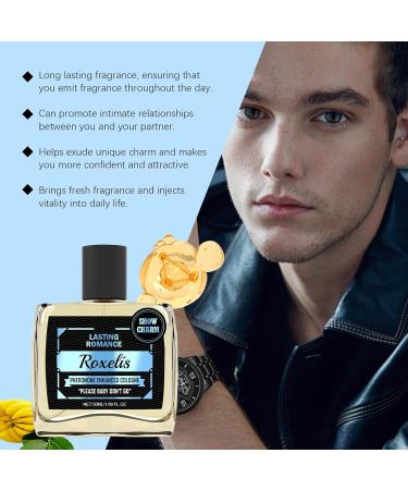 Cologne for Men - Eau de Toilette - Long Lasting Fragrance with Bergamot notes Black Pepper Amber - Buy Online on GoSupps.com