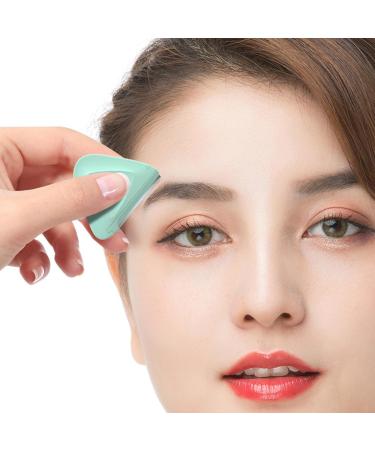 Buy AIBYKS Eyebrow Razor Set - Stainless Steel Dermaplaning Tool (2 Pieces: Purple & Green) | Perfect for Precision Shaping & Facial Hair Removal - Buy Online on GoSupps.com