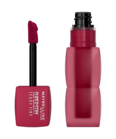 Maybelline New York - Teddy Tint Lip Blush - Melted Matte Effect - Long Lasting Hold - Shade: Wild at Heart (50) - Capacity: 5 ml