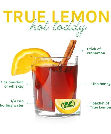 TRUE LEMON Water Enhancer Bulk Dispenser 0 Calorie Drink Mix Packets For Water Sugar Free Lemon Flavoring Powder Packets 100 Count (Pack of 2) - Buy Online on GoSupps.com