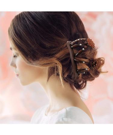 Ulikey 6-Piece Pearl Hair Clips | Magic Comb & DIY Hair Styling Tools for Women & Girls - Stretchy Double Clips & Accessories - Buy Online on GoSupps.com