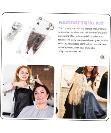 Buy Housoutil Adjustable Waist Toolkit Bag for Hair Stylists - Clear Scissor Pouch with Travel Holsters | Durable PVC Design - Buy Online on GoSupps.com