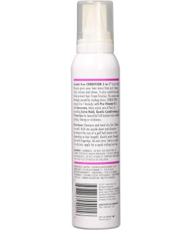 Condition 3-in-1 Mousse Extra Hold with Sunscreen - 6 Oz | Long-Lasting Volume & UV Protection | Shop Internationally - Buy Online on GoSupps.com