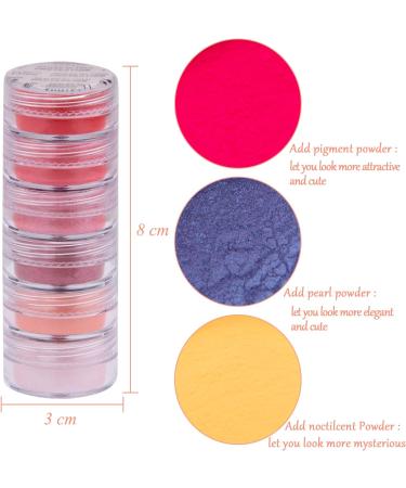 Duufin 54 Colors Pigment Nail Powder - Glitter for DIY Nail Art & Decoration | International Shipping Available - Buy Online on GoSupps.com