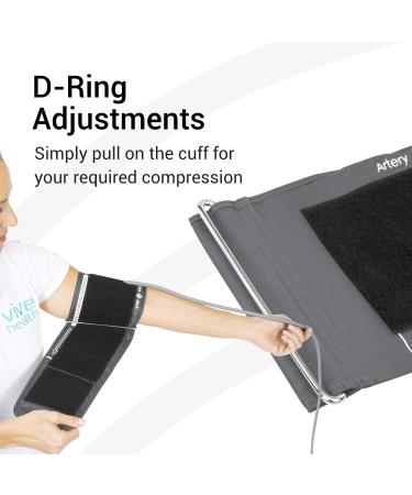 Vive Precision Small Blood Pressure Cuff Replacement - Fits 15-24cm Upper Arms - Adult & Senior Sizes - For Automatic Monitors (1 Pack) - Buy Online on GoSupps.com