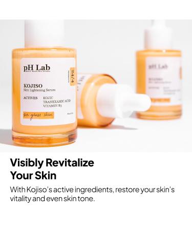 pH Lab Kojiso Skin Serum Even Skin Tone (Pack of 1) 1.01 Fl Oz (Pack of 1) - Buy Online on GoSupps.com