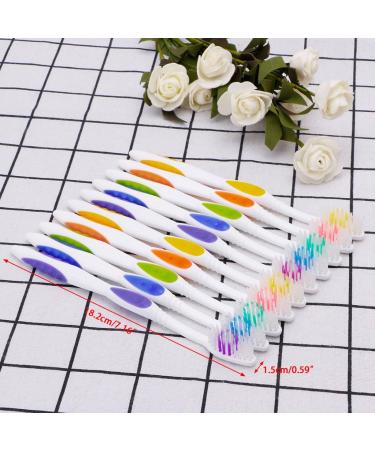 Soft Bamboo Charcoal Toothbrushes - 10 Pack | Eco-Friendly Oral Care for Health - Buy Online on GoSupps.com