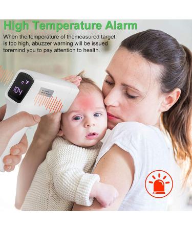 Infrared Non-Contact Forehead Thermometer - Instant Accurate Readings, Fever Alarm & Memory for All Ages - Buy Online on GoSupps.com
