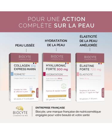 BIOCYTE Collagen Mask - Plumped Skin Moisturizing Reduced Wrinkles - Hyaluronic Acid Collagen Ceramides - 1 Biocellulose Mask - Apply Once a Week - Buy Online on GoSupps.com